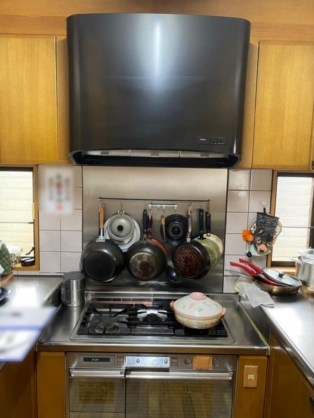 施工履歴]Rinnai ガストップインコンロ及びビルトイン電気